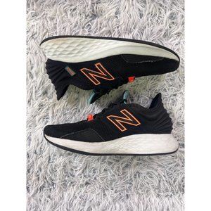 New Balance Fresh Foam Roav Womans 7 Black Low Top Athletic Flexible Sneakers